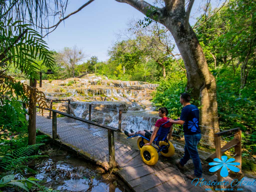 Trilha Acessível Balneário Nascente Azul