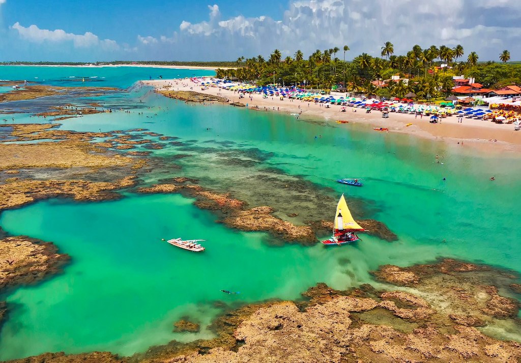 Lugares mais bonitos do Brasil - Piscinas Naturais de Porto de Galinhas