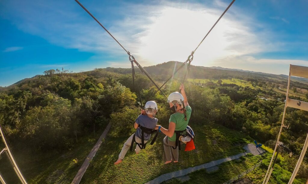 Adventure Nascente Azul - tirolesa 